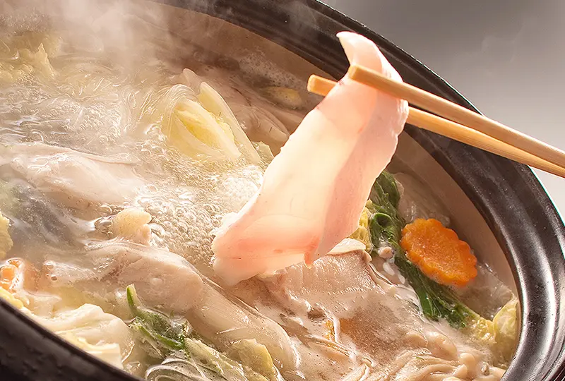 【期間限定】クエ・ハモ鍋コース