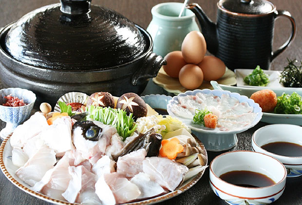 絶品クエ料理★幻の高級魚★くえ鍋　コースプラン